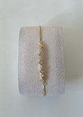 Gold Plated 14k – Luxe Geo CZ Bracelet - B012