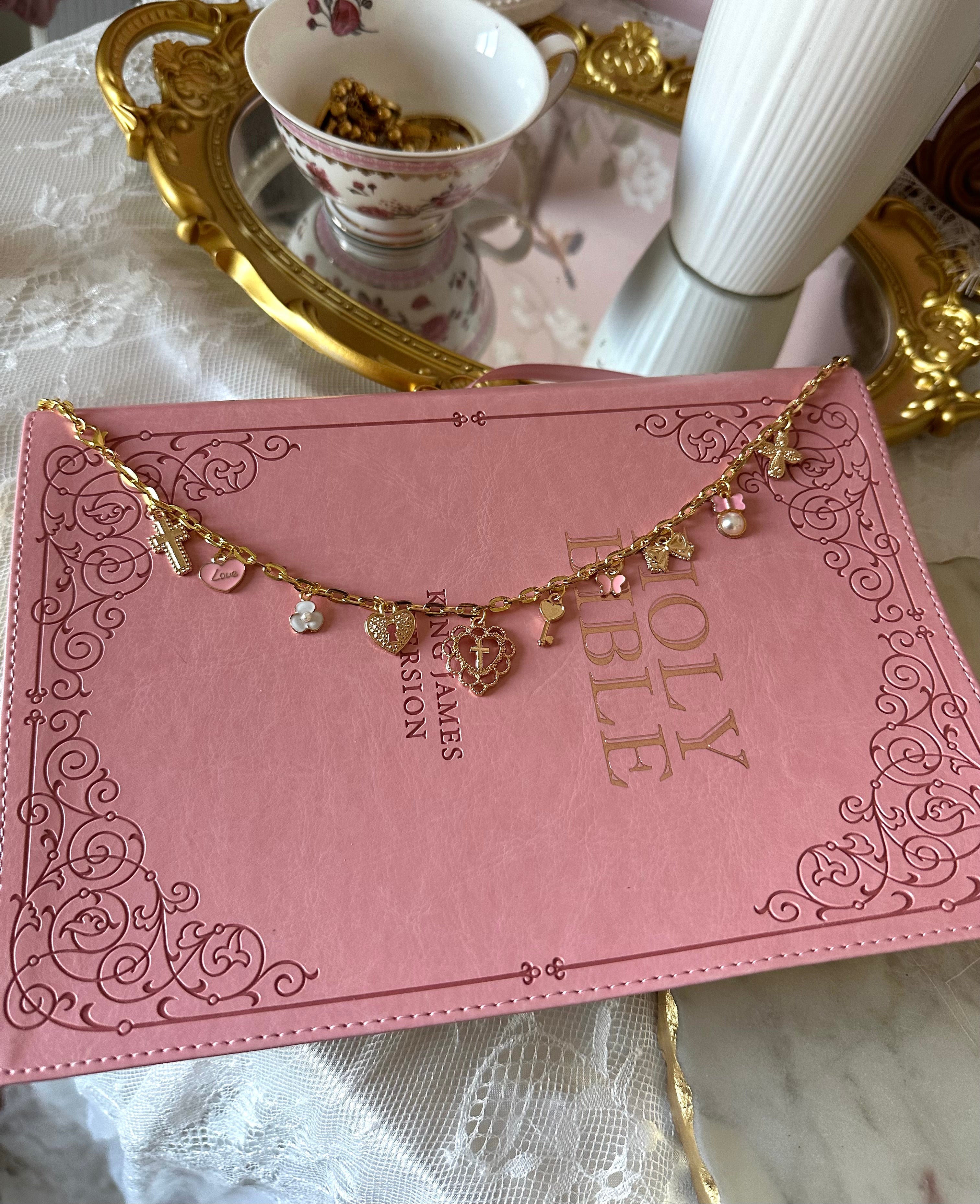 Blessed Doll Bible Chain ✨ 18k Gold Plated