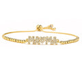 Mama Love Crystal Bracelet