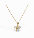 Gold Plated 14k – Crystal Mouse Pendant