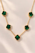 Jade Rosette Necklace