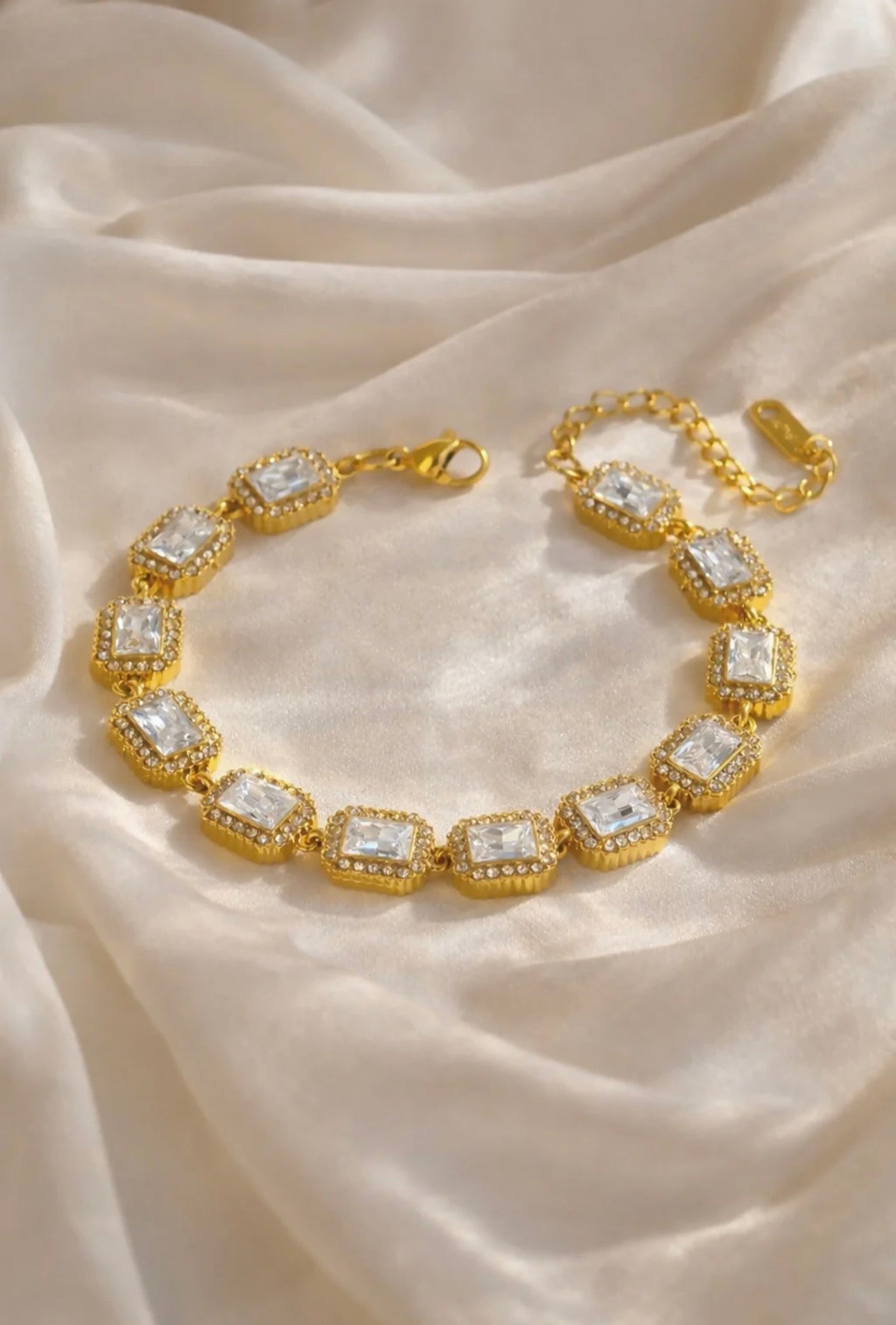 The Crystal Frame Bracelet