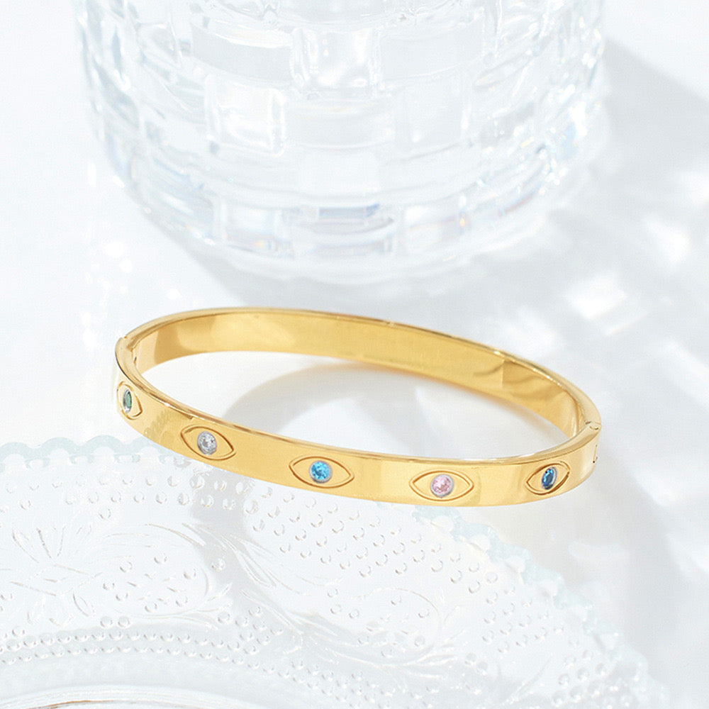 Evil Eye Luxe Bangle