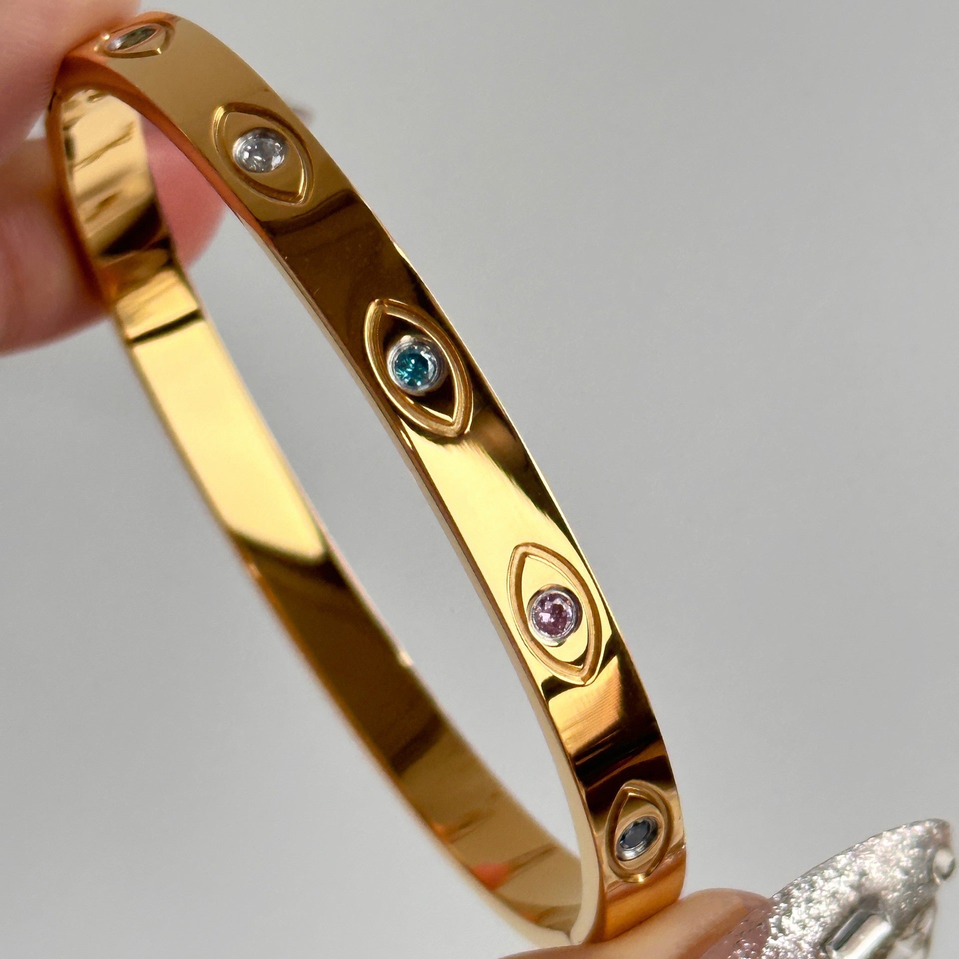 Evil Eye Luxe Bangle