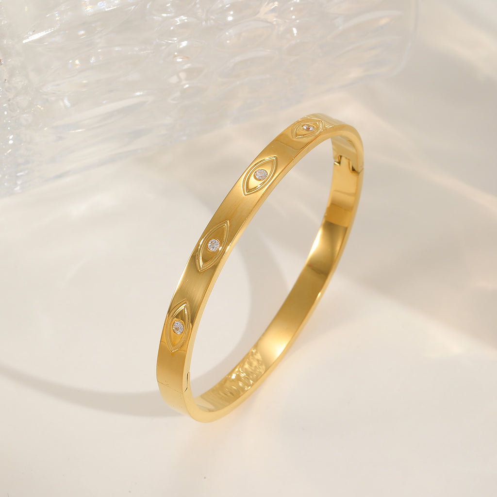 Evil Eye Luxe Bangle
